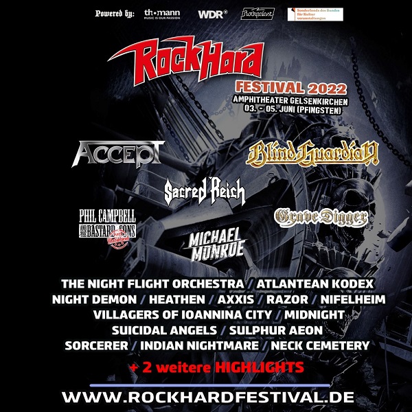 Rock Hard Festival Running Order veröffentlicht und Tagestickets